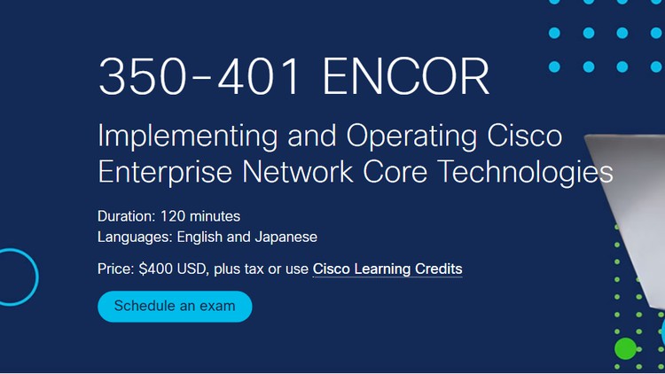 Cisco CCNP CCIE Enterprise ENCOR(350-401) v1.1